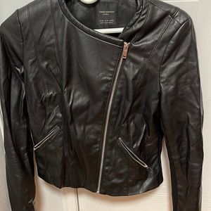 Zara leather jacket